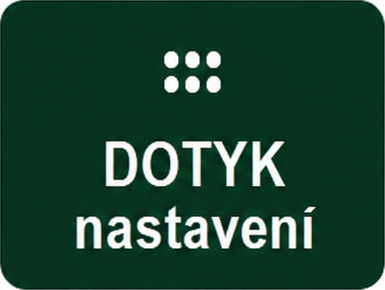DOTYK nastavení
