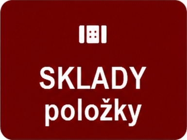 SKLADY položky