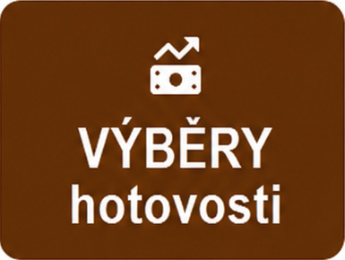 VÝBĚRY hotovosti